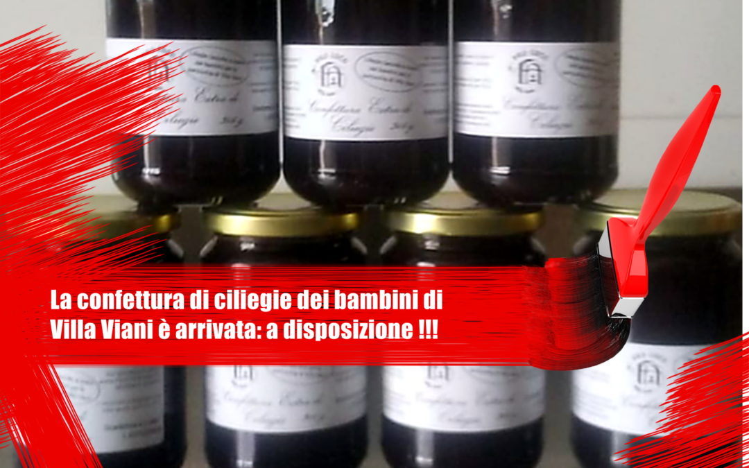 La marmellata dei bambini di Villa Viani